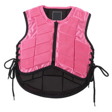 Kids Equestrian Vest Foam Padded Safety Horse