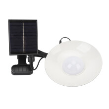 Solar Umbrella Light LED 1.2W Clip-On Remote White for Camping & Garden