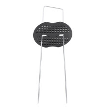 40Pcs Garden Landscape Iron Staples & Plastic Gasket Set 200x40mm