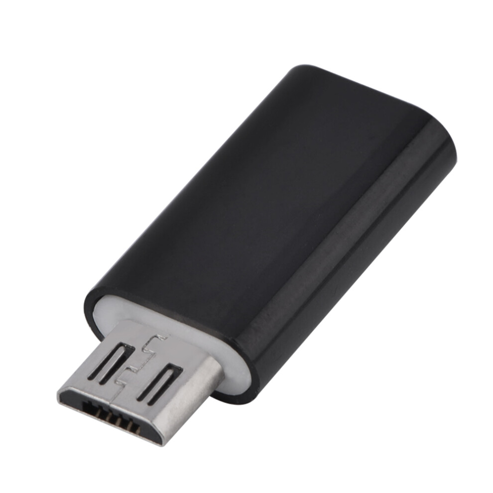 Micro Usb Male To Usb 3.0 Type C Female Adapter Black 8320539003375