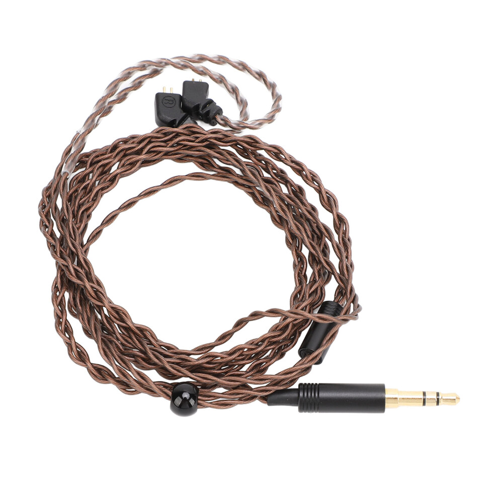 2 Pin 0.78Mm Clear Tangle-Free Earphone Cable 1.2M For Kz Zsn Zs10 Pro 9381347954548
