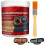 Rust Converter Water Based Metallic Paint, 300g Metal Rust Remover with Brush, Rust Primer for Stopping Rust 1