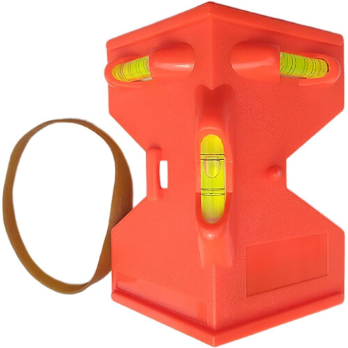 Post Leveler Tool With Bubble Vial For Pipe Leveling, Bubble Check, Double-Sided Hooks 2