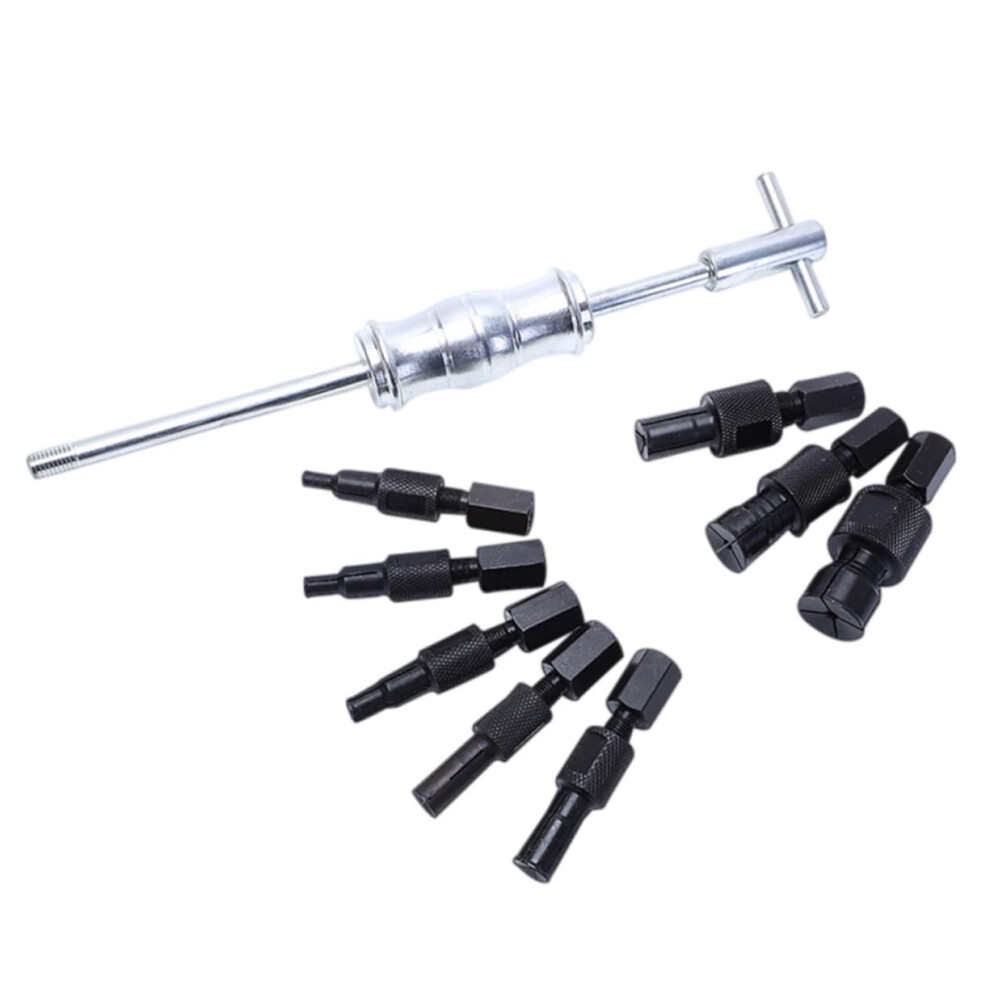 Bearing Removal Tool Kit 9Pcs Set With Inner Bore Pullers And Slide Hammer Attachments For Automotive Maintenance And Disassembly 6447073536854