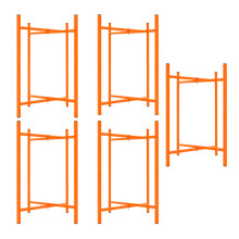 Opklapbare Mortelstandaards x 5 - 750mm hoog