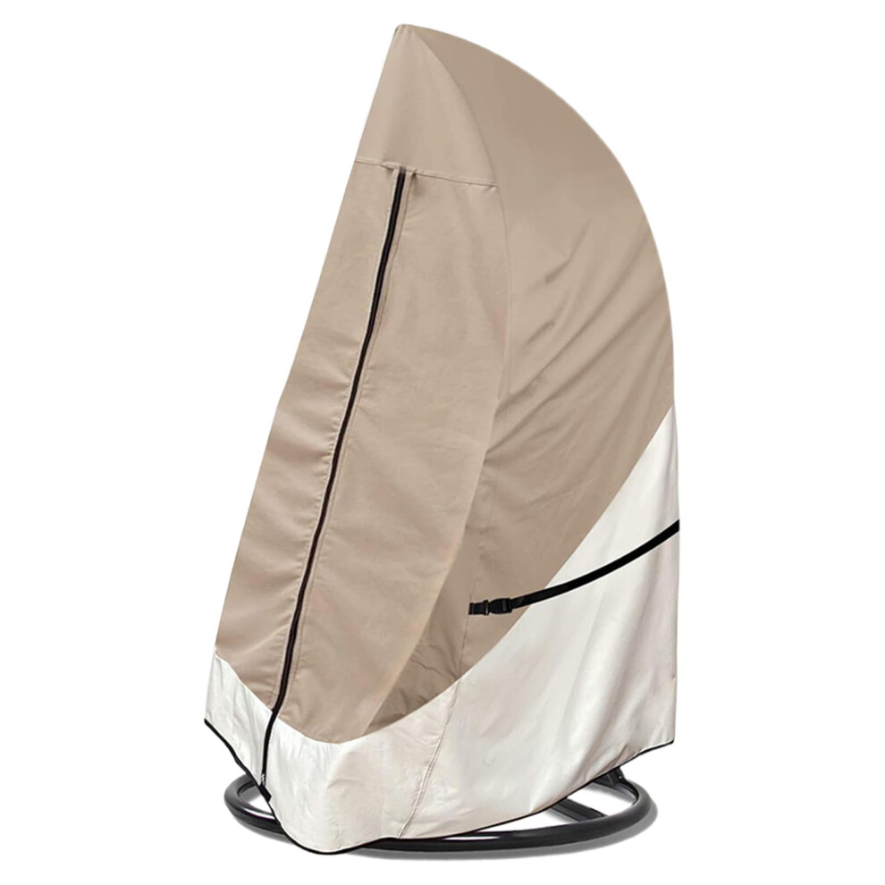 Outdoor Chair Covers Waterproof Heavy Duty | Windproof Egg Swing Cover for Winter Lawn Pool Porch Deck Garden-image-OPC-PKDFT98-NEW
