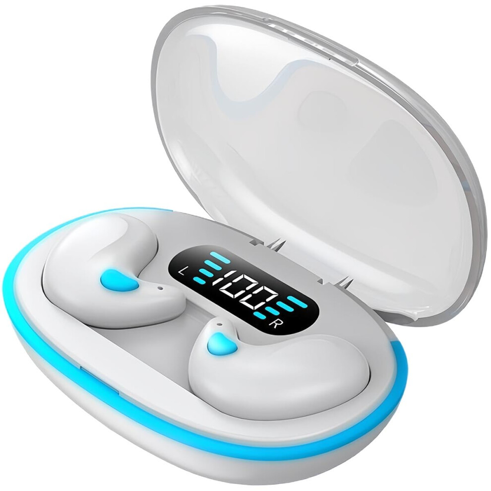 Wireless Earbuds Bluetooth 5.3 With Hifi Stereo Sound, Deep Bass, Noise Cancelling Mic, Ip7 Waterproof, -Weight Design Light 6038364230539