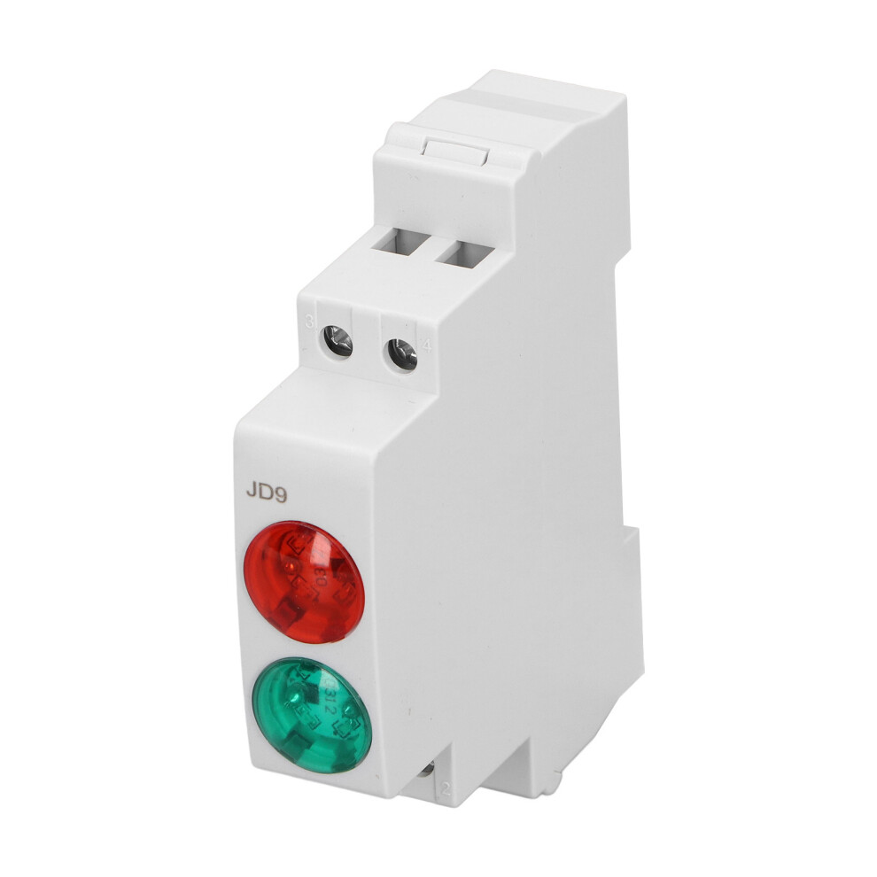 Compact Dual Light Din Rail Led Indicator For Distribution Box 230V 5071347956355