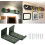 Walls Mounted Organizer Structure Board Display And Safe Storage 3.75-Inch Size 5