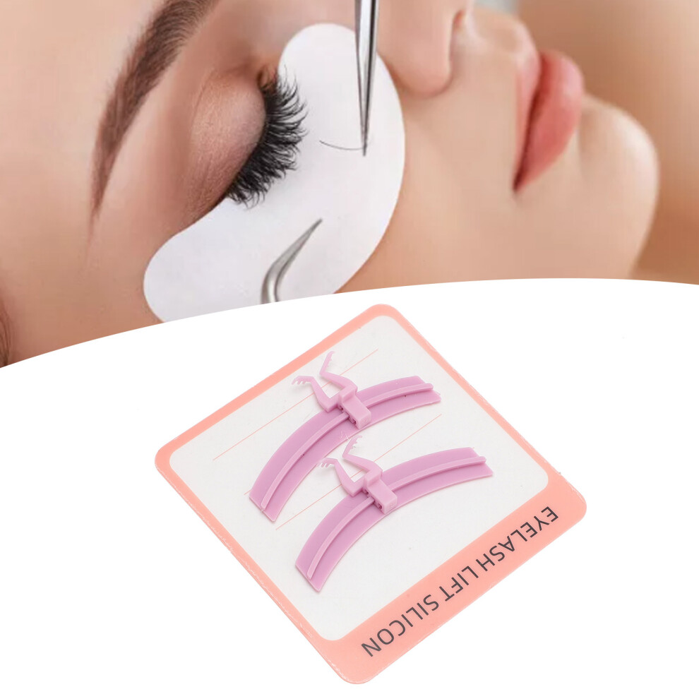 Purple Eyelash Extension Separator Silicone Reusable & Washable Salon Use
