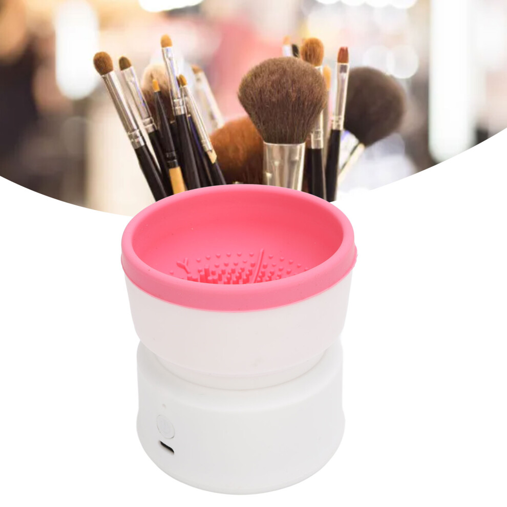 Automatic USB Electric Makeup Brush Cleaner, ABS, 800mAh Battery