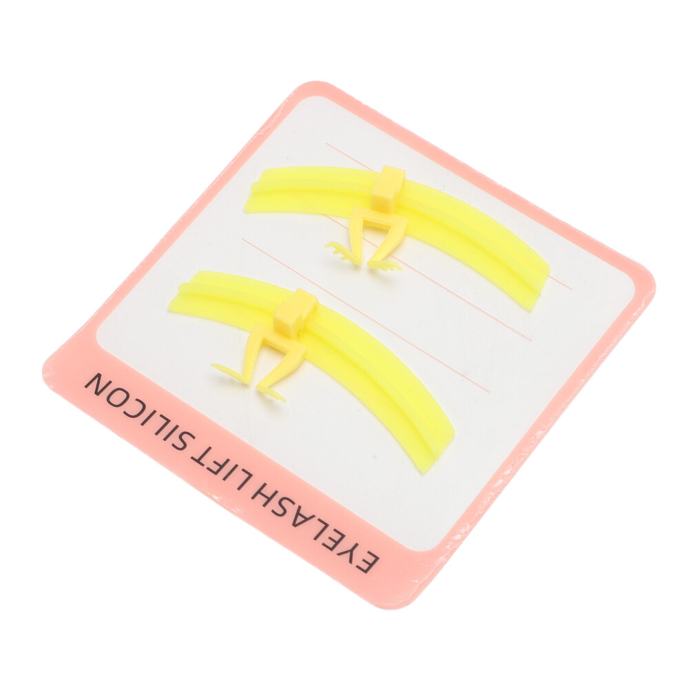 Yellow Silicone Eyelash Extension Separator Tool For Lash Isolation,