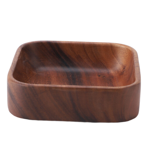 Walnut Dry Fruit Box 30cm Large Capacity Square Serving Tray for Nuts & Snacks 2