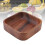 Walnut Dry Fruit Box 30cm Large Capacity Square Serving Tray for Nuts & Snacks 4