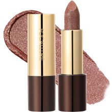 FOCALLURE Glisten Opal Shine Lipstick High Impact Lip Color Moisturizing Tinted Lip Balm Lightweight & Hydrating Formula for Lip Care ONE BITE