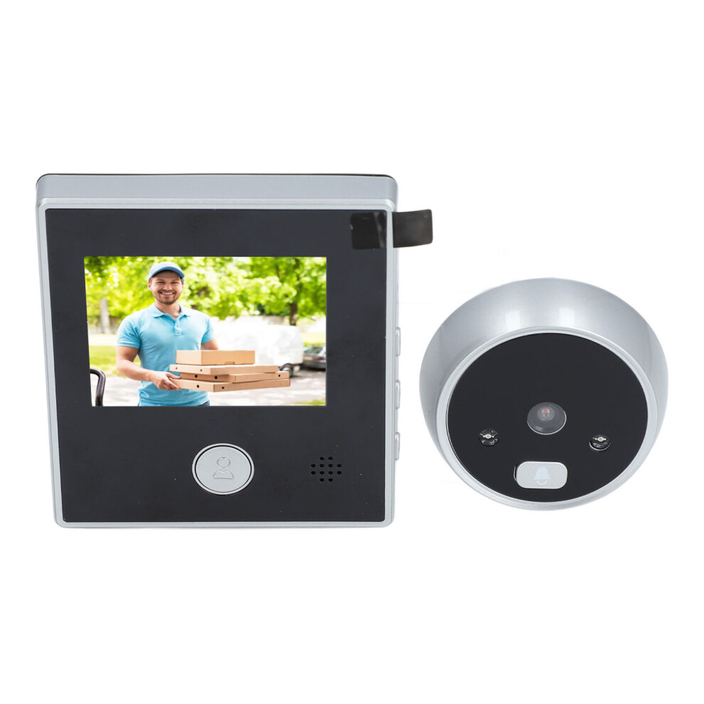 Digital 2.8" Tft Video Doorbell Camera 135 Night Vision Abs 9401347961121