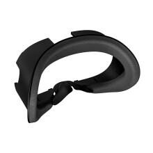 Hygienes Face Interfaces for Game Cushion Block Out Light Leakage, Compatible with Standard Gaming Headsets, Black Color
