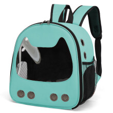 Cat Outdoor Carrier Backpack - Breathable Portable Mesh Bag for Cats and Dogs, Travel Pet Carrier, Durable Cloth, Adjustable Straps