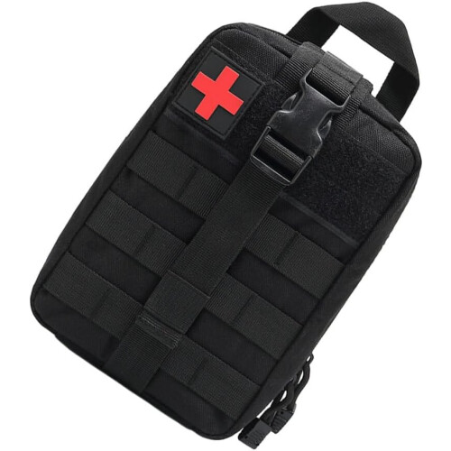 First Aid Bag Foldable Medical Kit for Easy Carrying and Storage, Cloth Material, Multi-Purpose Use, Compact Size 1