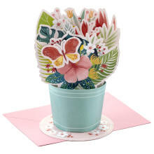 Hallmark Paper Wonder Κάρτα (Μπουκέτο Λουλουδιών) για Γιορτές, Μητέρα, Αποφοίτηση
