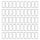 50pcs Metal Rings Durable Iron Rectangle Buckle 1