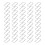 50pcs Metal Rings Durable Iron Rectangle Buckle 9