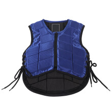 Kids Equestrian Vest Foam Padded Safety Horse