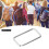 50pcs Metal Rings Durable Iron Rectangle Buckle 12