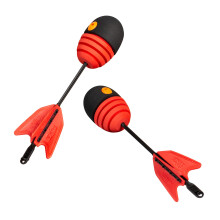 Zing Zooperball 2 Pack pitkän matkan superpomppu- ja heittopallo sisä- ja ulkokäyttöön hauska flyeri 8-vuotiaille ja sitä vanhemmille