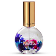 Blossom Hydraterende Hydraterende Versterkende Geurende Nagelriemolie Doordrenkt met Echte Bloemen Gemaakt in de VS 0,92 fl. oz lavendel