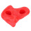 10PCS Plastic Textured Rock Climbing Stone Rocks 4