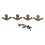 20Pcs Metal Corner Protector Vintage Style Elegant 2