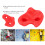 10PCS Plastic Textured Rock Climbing Stone Rocks 10