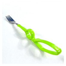 Special Supplies Adaptive Utensils Wide Crank Silverware for Arthritis and Parkinson's - Easy Grip for Trembling Hands