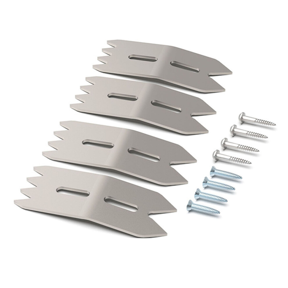 Versatile 4Pcs Aluminum Alloy Clamps For Reliable Wood Board Fixing 8451347964227