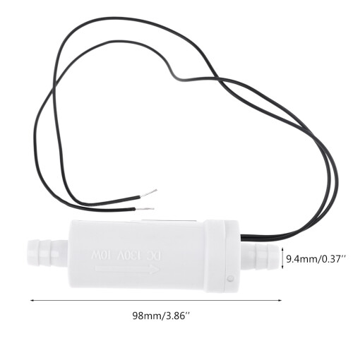 DC 110V Water Flow Sensor Switch Magnetic Liquid Flowmeter-5V 1
