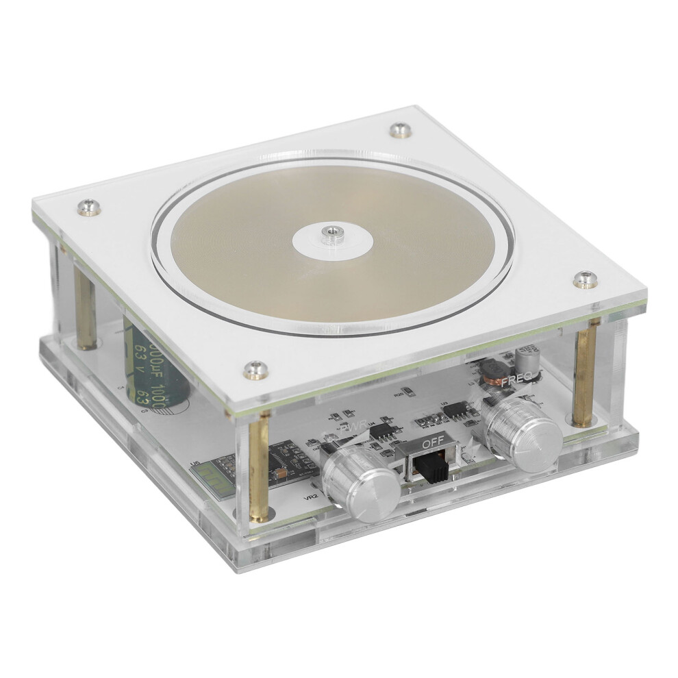 Flat Musical Coil Kit, 60W Wireless Arc Generator, White, 4.4 x 4.4 x 2in-image-OPC-PKDG5N6-NEW