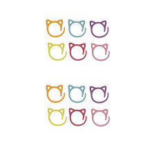 Marcadores de puntadas 24 piezas Aleación de zinc Multicolor Talla única