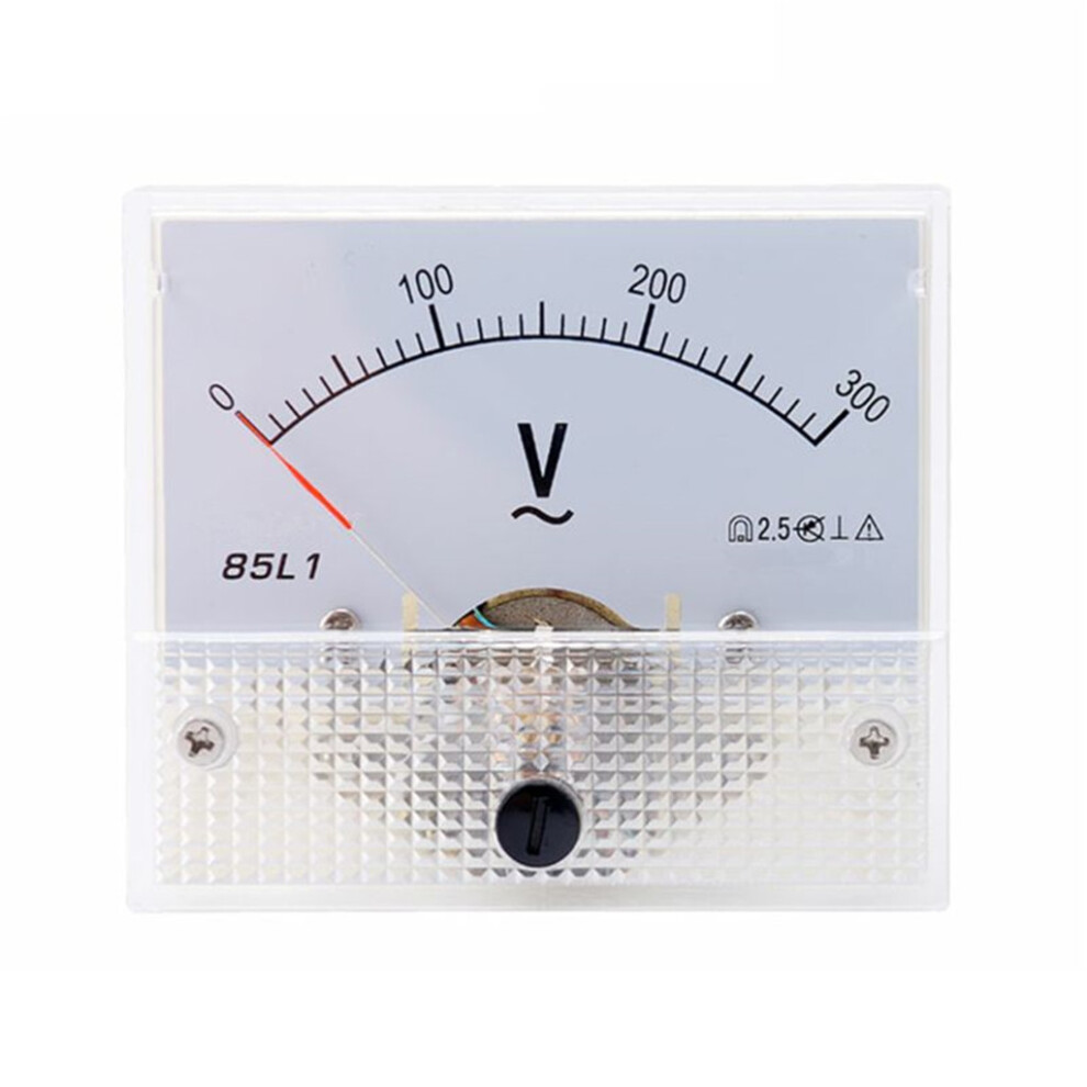 Portable Rectangle Analog Panel Volt Meter Voltmeter-0-300V 7754000109555