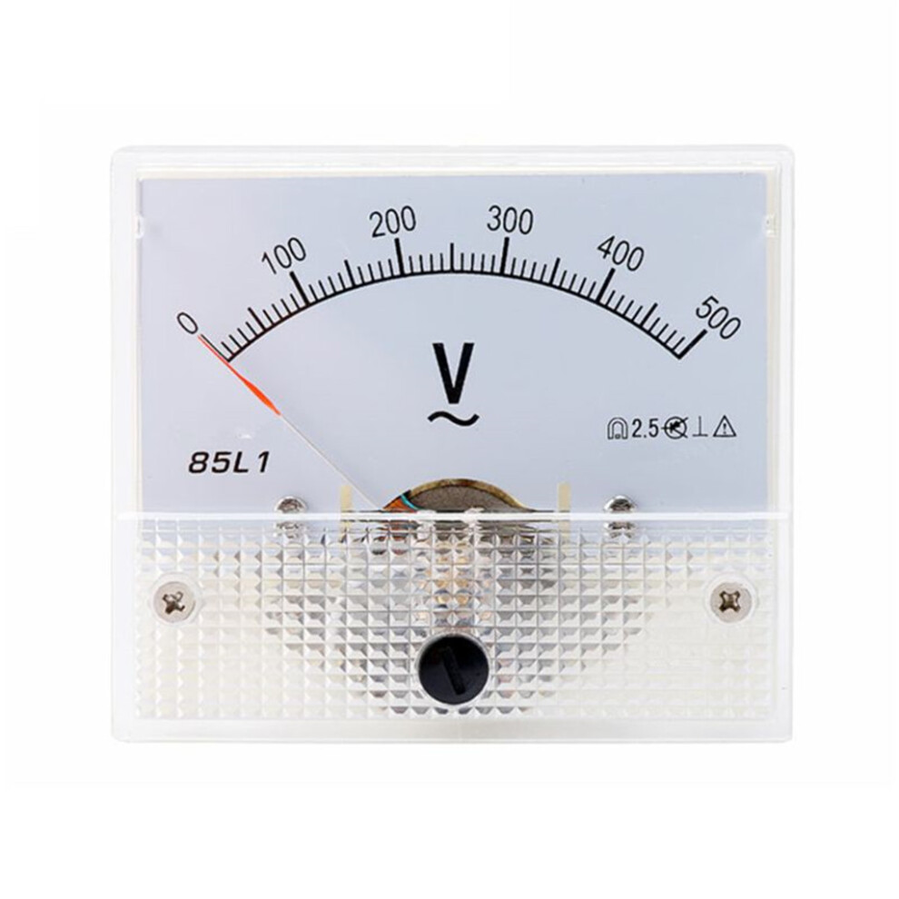 High Accuracy Analog Dial Panel Meter Voltmeter Gauge-0-500V 7754000109548
