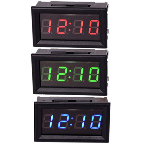Digital Clock Electronic Clock Power-Off Memory Function-Blue 1