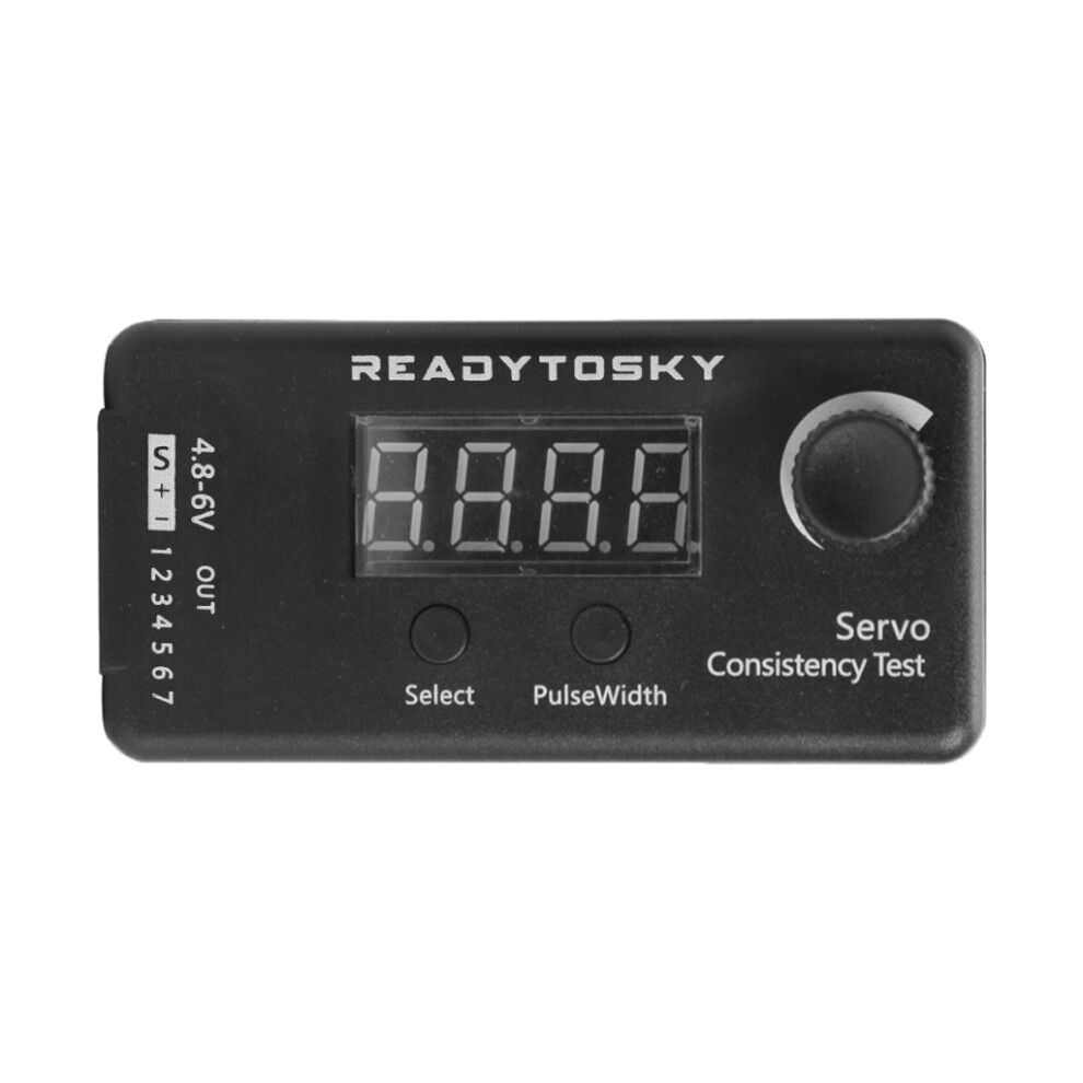 Digital Servo Tester / Esc Consistency Tester For Rc- Black 7754000109791