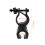 Metal Detector Pinpointer Mount Flashlight Holder-Black 2