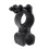 Metal Detector Pinpointer Mount Flashlight Holder-Black 5