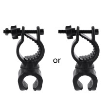 Metal Detector Pinpointer Mount Flashlight Holder-Black