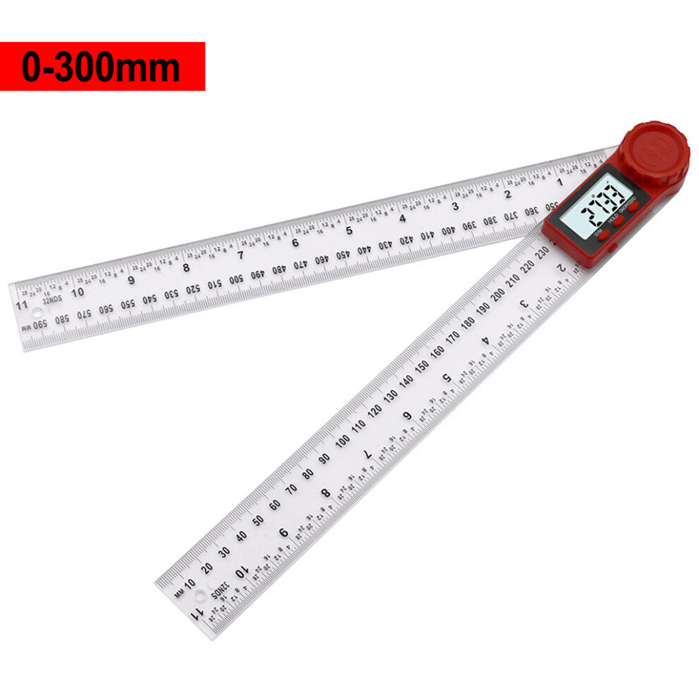 300Mm/200Mm Digital Angle Ruler Inclinometer Goniometer-300Mm 7754000110209