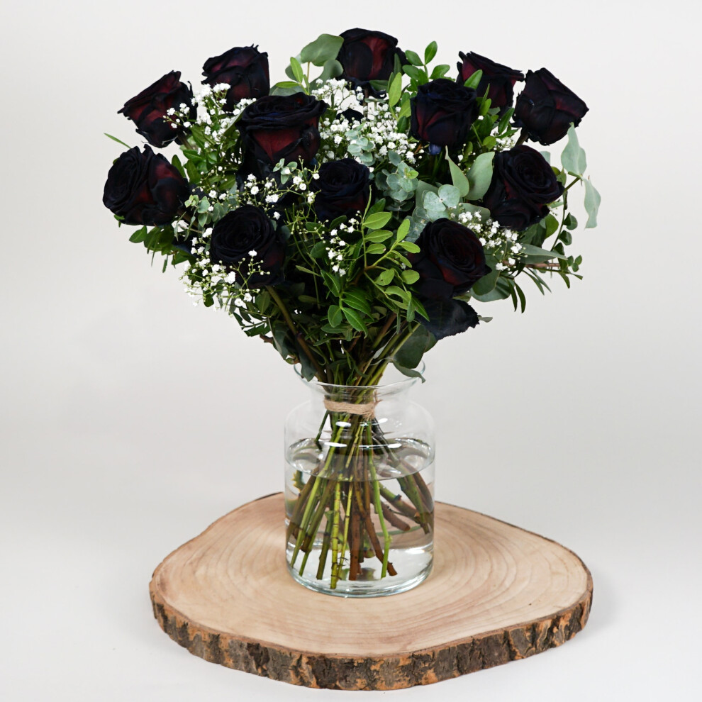 The flower of love Black Handtie Bouquet-image-OPC-PKDGPPY-NEW