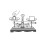 100g Calibration Weight for Mini Digital Electronic-Silver 2