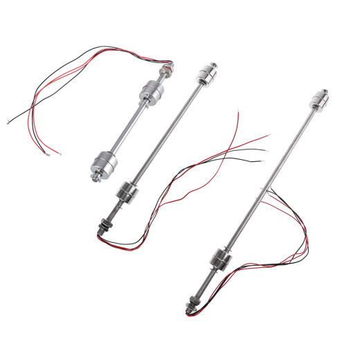 220V 10W Stainless Steel Float Switch for Tank Liquid-200mm 1