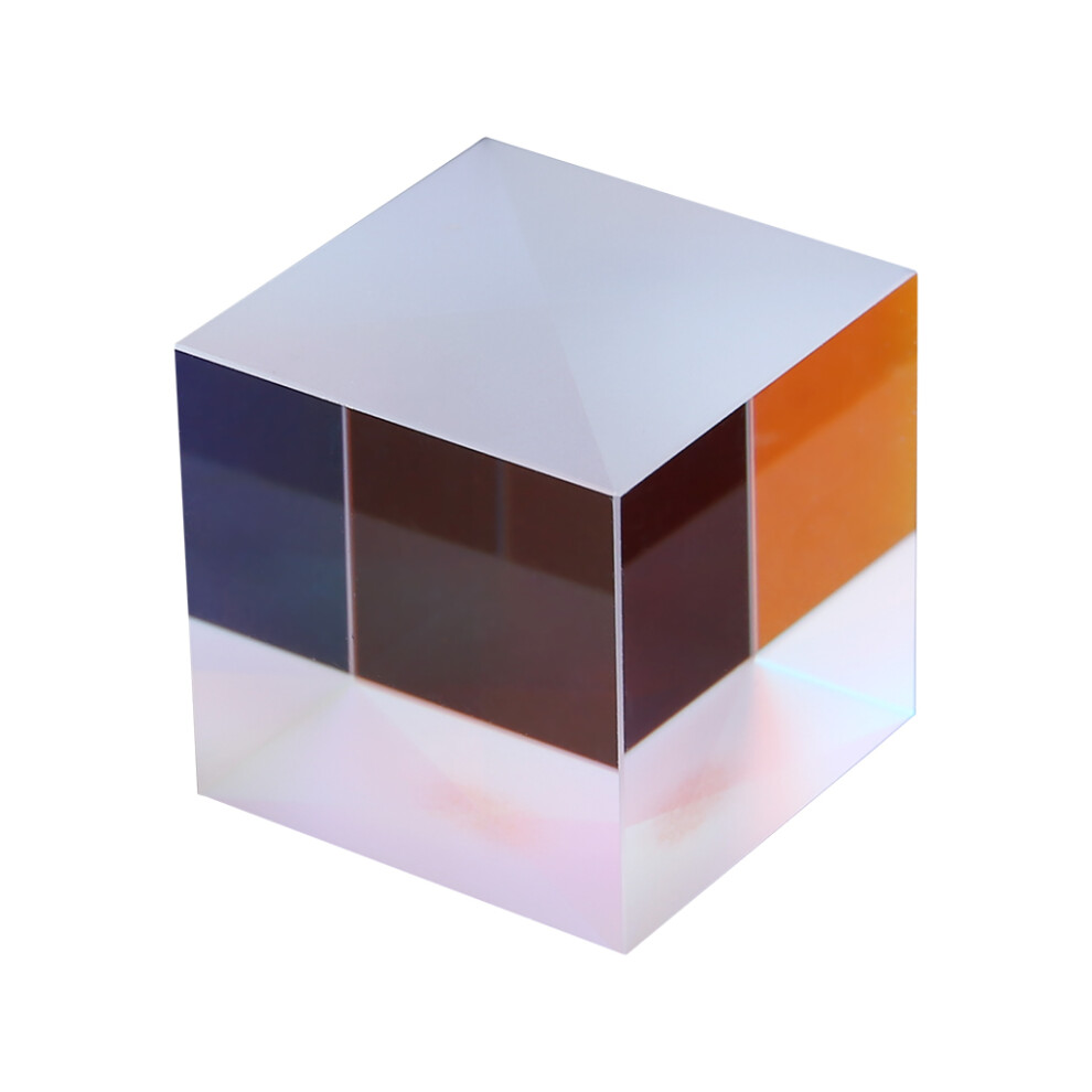 Compact Optical Glass Prism Educational Optical Prism Cube Color 7754000111367